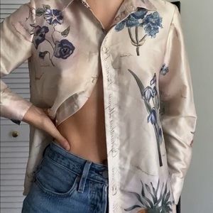 Vintage Ralph Lauren Silk Blouse